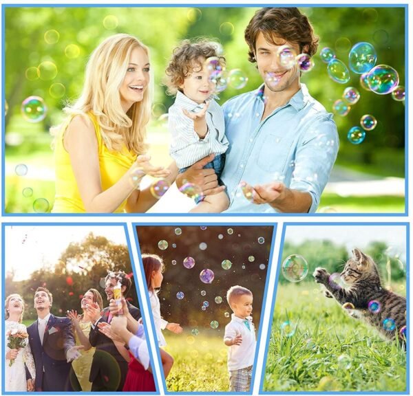 Automatic Bubbles Toy Gun For Kids (Multicolor) - Image 7