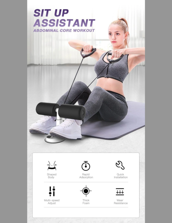 ADJUSTABLE SELF-SUNCTION SIT UP BAR - Image 4