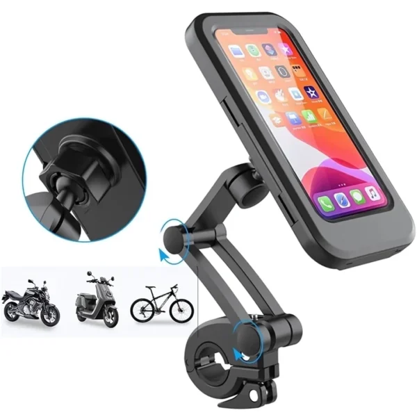 Premium Waterproof Bike  360° Phone Holder - Image 2