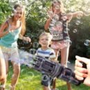Automatic Bubbles Toy Gun For Kids (Multicolor)