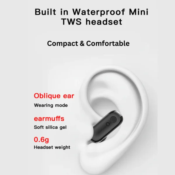 2-in-1 Bluetooth Earbuds Smartwatch - Image 4
